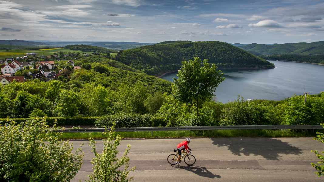 Germany: Road bike tours to North Hesse in the Kellerwald - Two tours in the Kellerwald-Edersee National Park