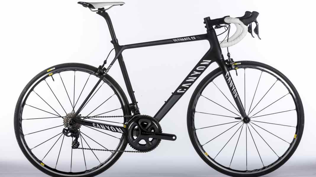 Test Wettkampfrennrad: Canyon Ultimate CF SL 9.0 Disc - Test 2015: Canyon Ultimate CF SL 9.0 Disc Di2