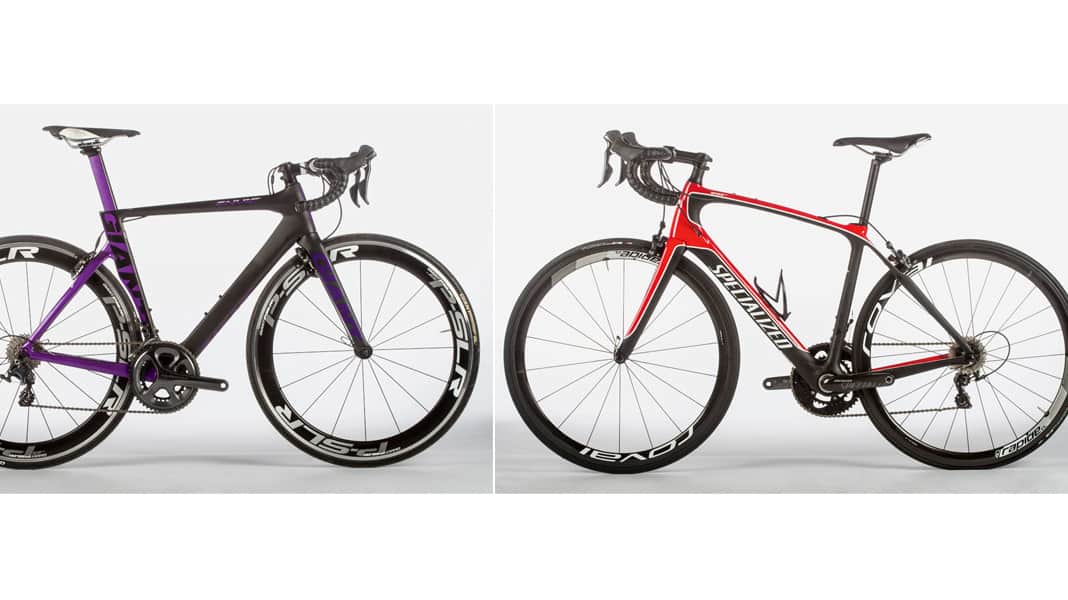 Test 2014: Frauenrennräder von Giant und Specialized