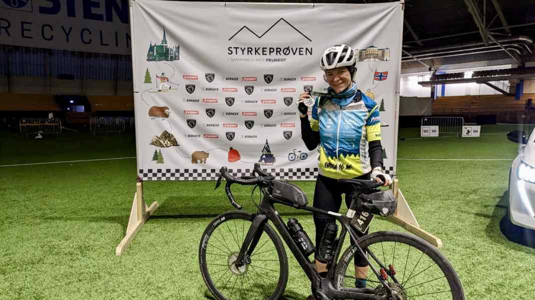 Héroïne du vélo de course : lutte contre la sclérose en plaques