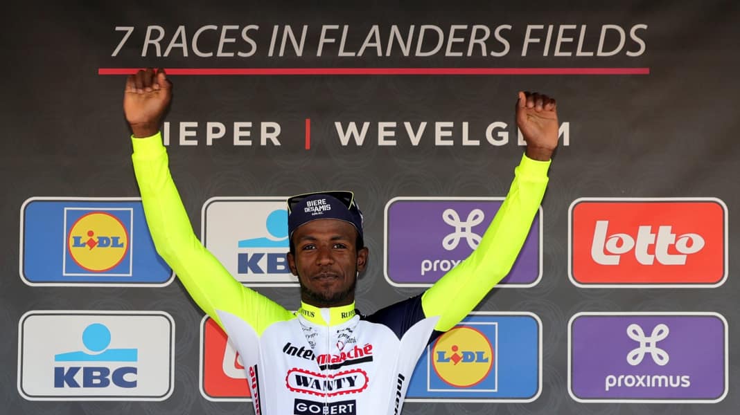 Gent-Wevelgem winner - Africa's first Classics winner: Girmay overwhelmed