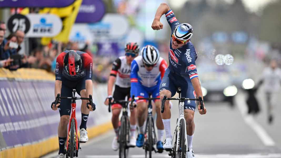 Van der Poel wins the Tour of Flanders