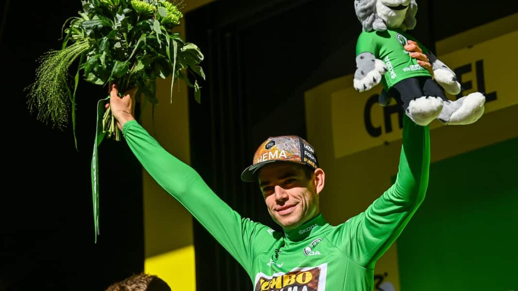 109th Tour de France - Cycling star van Aert swaps air for green jersey