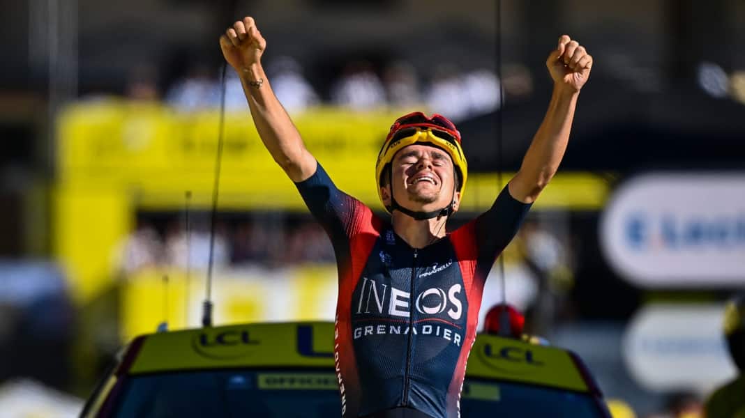 Pidcock siegt in Alpe d'Huez - Vingegaard verteidigt souverän Gelbes Trikot