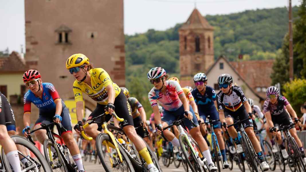 Vos toujours en tête du Tour de France féminin