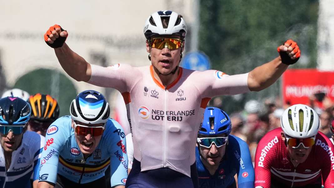Jakobsen remporte le titre européen de cyclisme sur route - Ackermann chute