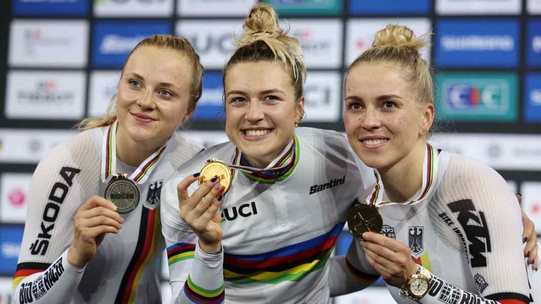Championnats du monde de cyclisme sur piste 2022 : trois nouvelles médailles pour l'Allemagne