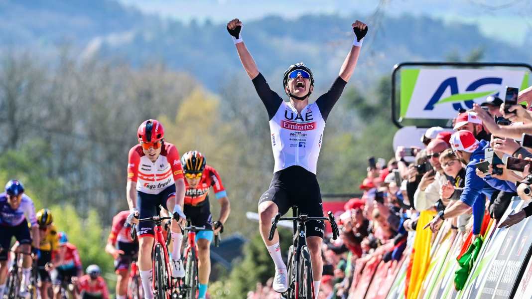 Fleche Wallonne : Pogacar aussi imbattable sur le Mur de Huy