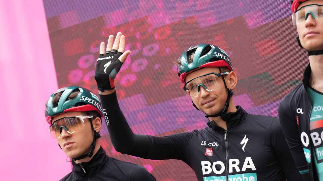 Giro d'Italia: Corona in the Bora team: Kämna helper has to give up