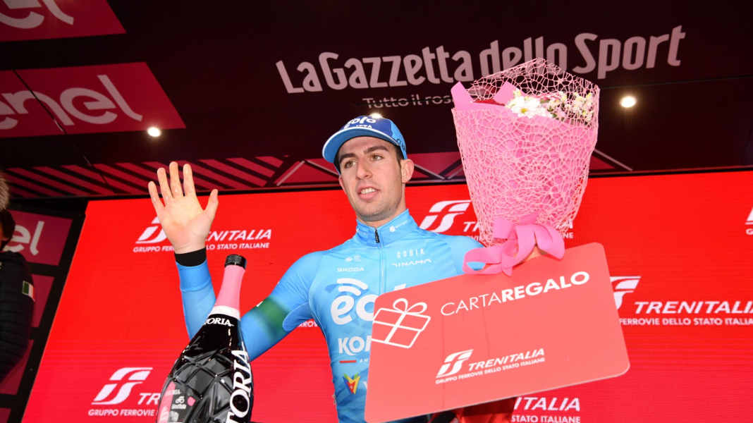Giro d'Italia - Le cycliste professionnel Bais remporte l'épreuve de force du Giro