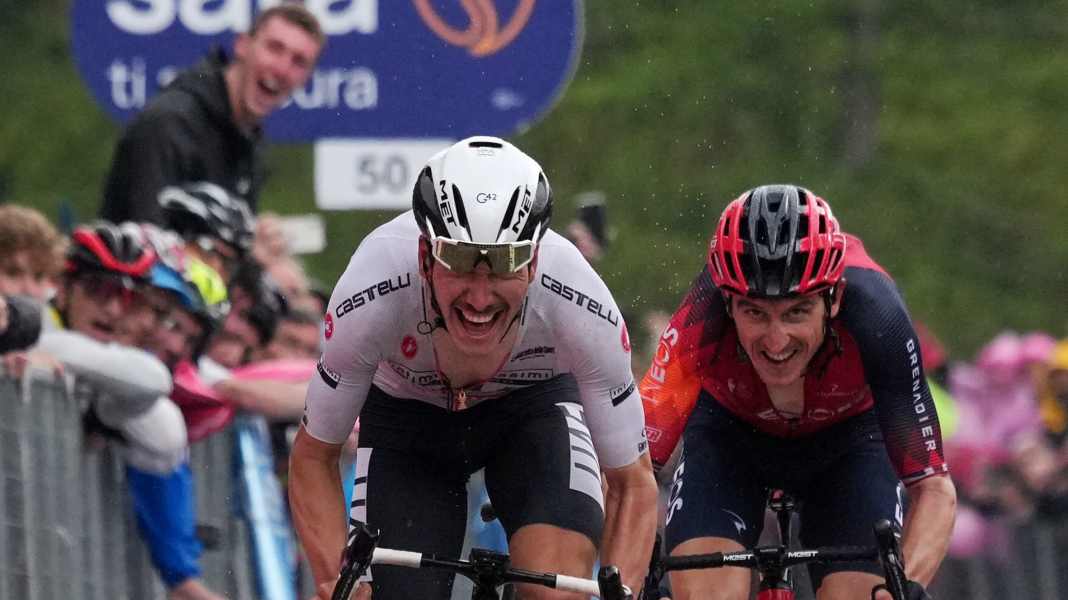 Tour of Italy - Kämna advances - Almeida wins first stage in the Alps