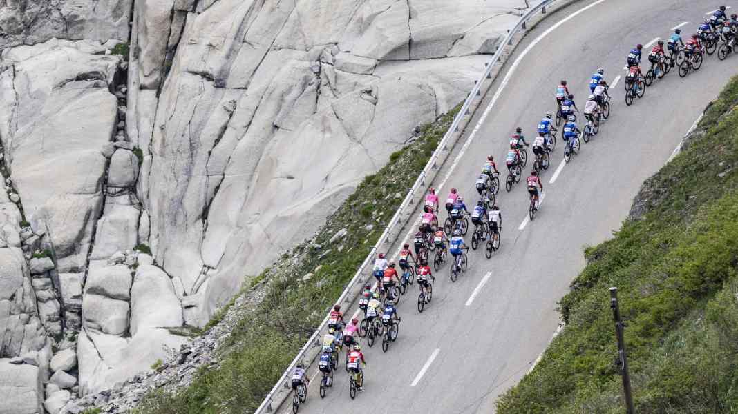 Tour-de-Suisse-Etappe verkürzt - Kritik nach Stürzen