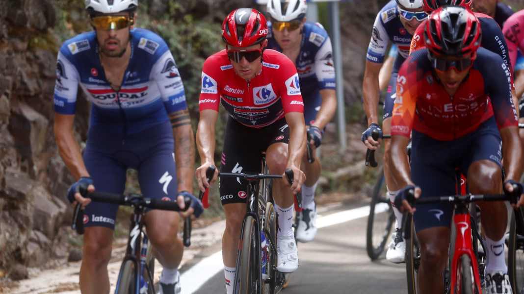 Vuelta : Evenepoel perd le maillot rouge