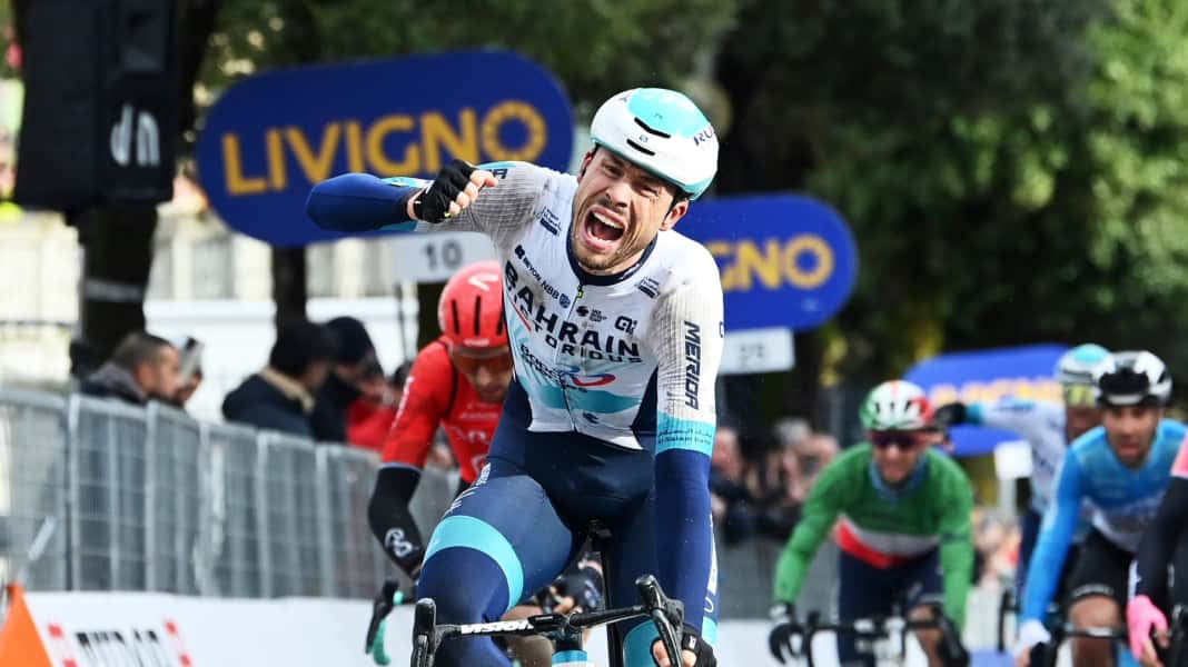 Phil Bauhaus wins third stage at Tirreno-Adriatico