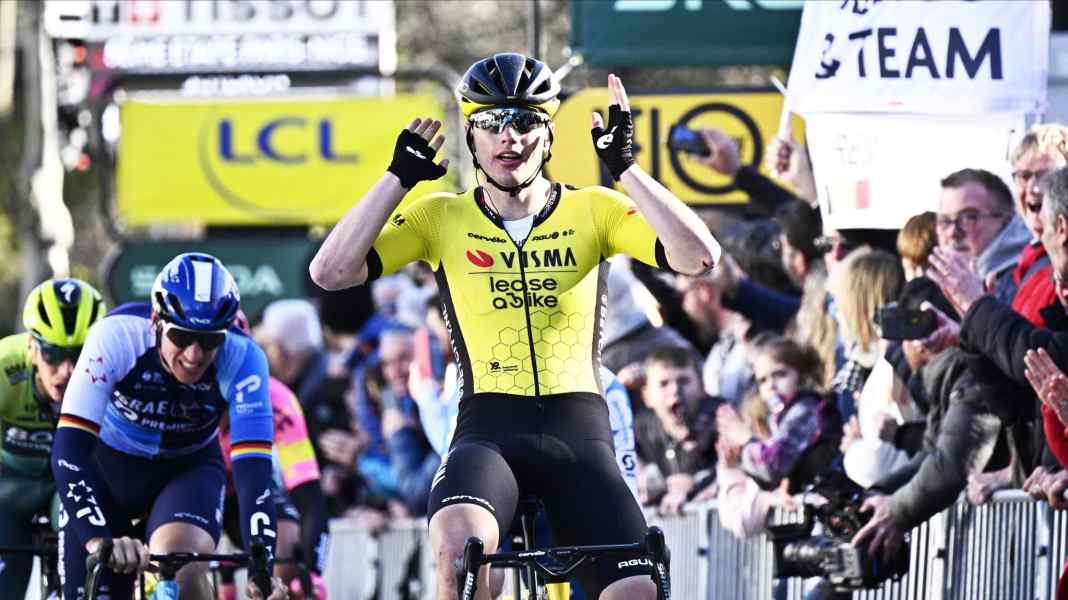 Paris-Nice : Ackermann manque de peu sa première victoire