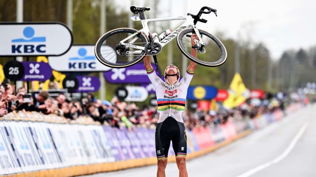 Tour des Flandres 2024 : Mathieu van der Poel bat le record