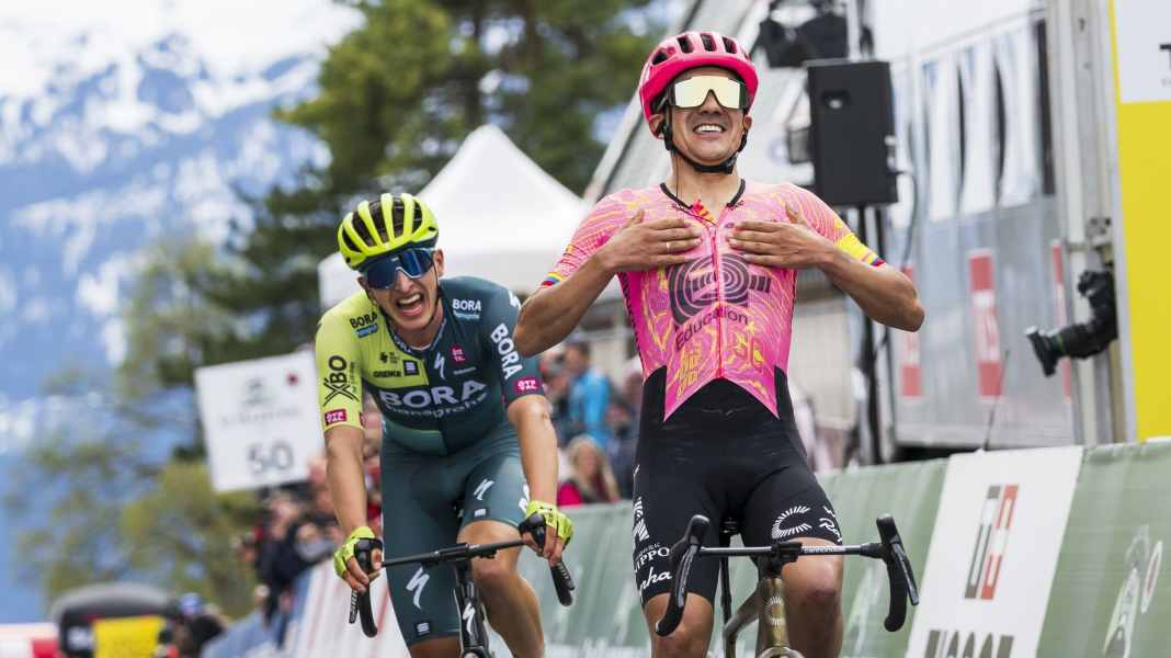 Ex-Biathlet Lipowitz beeindruckt bei Tour de Romandie