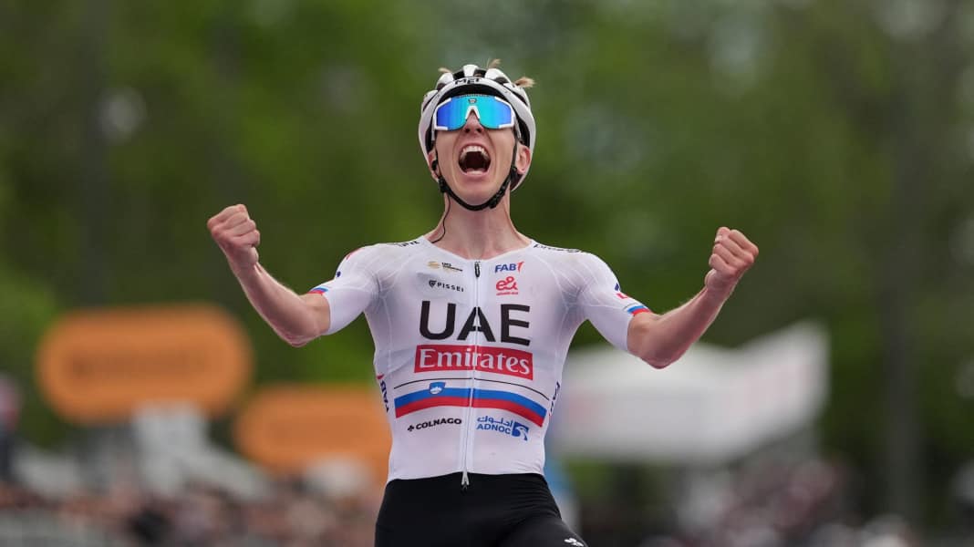Zweite Giro-Etappe: Pogacar übernimmt Spitze
