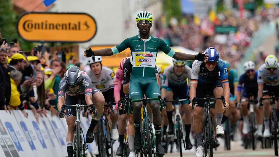 Biniam Girmay: Sensational sprinter on his way to the next victory?