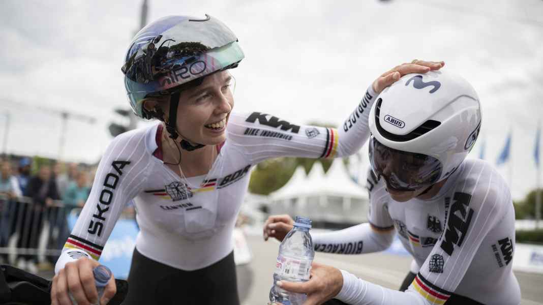 Championnats du monde de cyclisme sur route à Zurich - "Un clin d'œil" : il manque 0,85 seconde à l'équipe mixte pour obtenir l'or