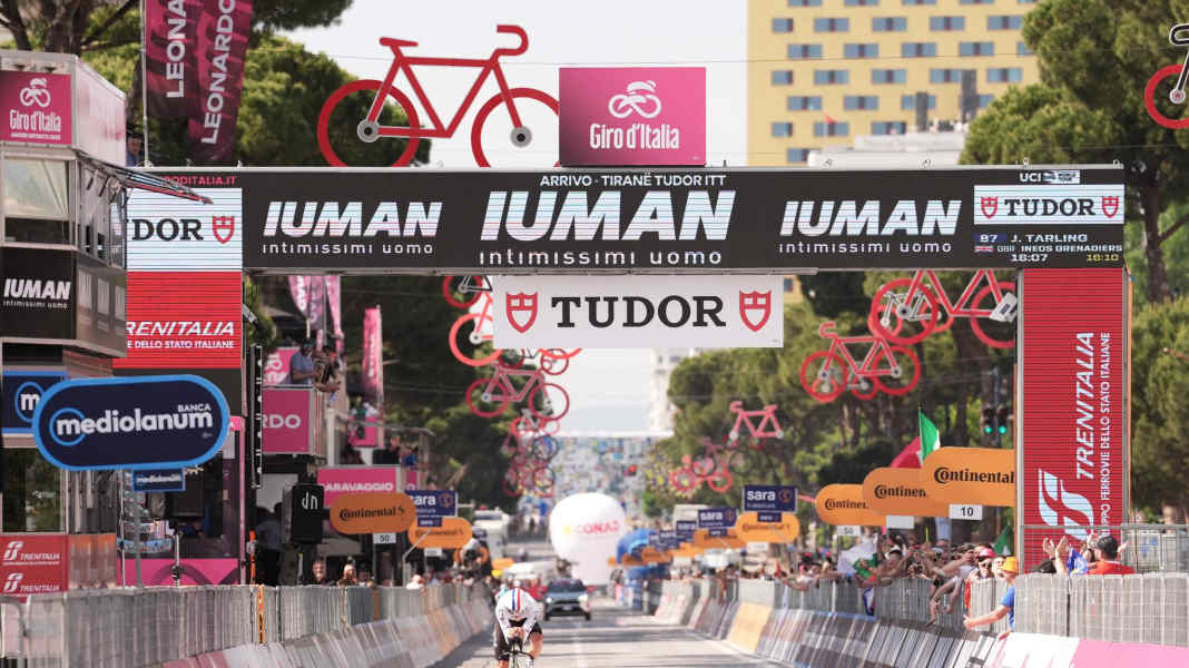 Tour of Italy - Giro: Tarling wins individual time trial in Albania