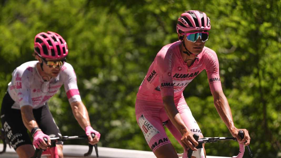 Mexikaner del Toro verteidigt Giro-Führung bei Königsetappe