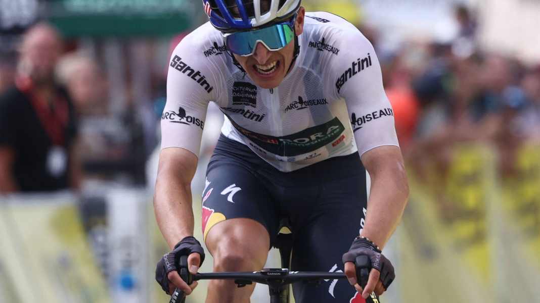 Starker dritter Platz für Lipowitz auf Königsetappe
