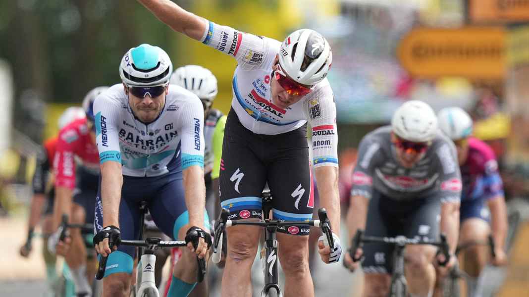 Tour de France - Drame de la chute sur le Tour - Bauhaus sprinte pour la troisième place