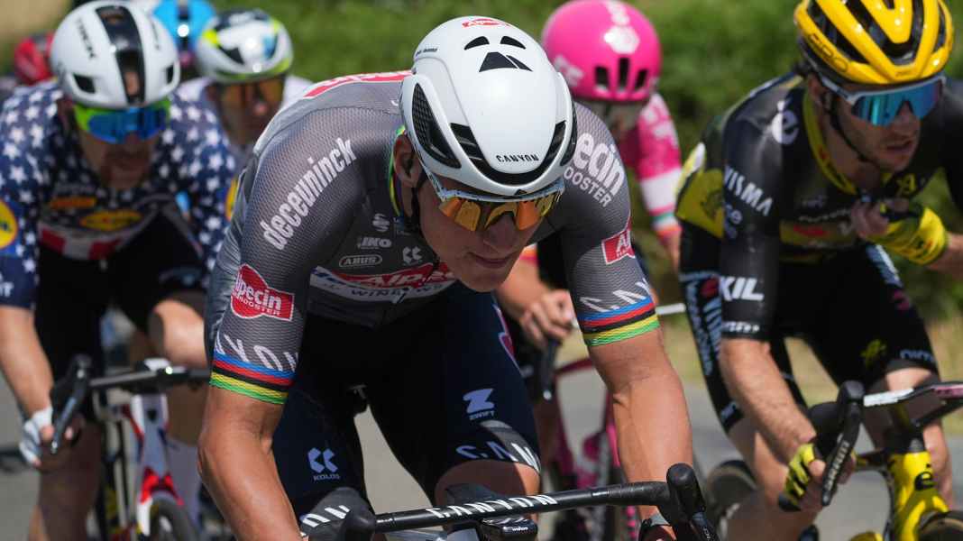 Tour de France - Thriller of a second at the Tour: Van der Poel back in yellow