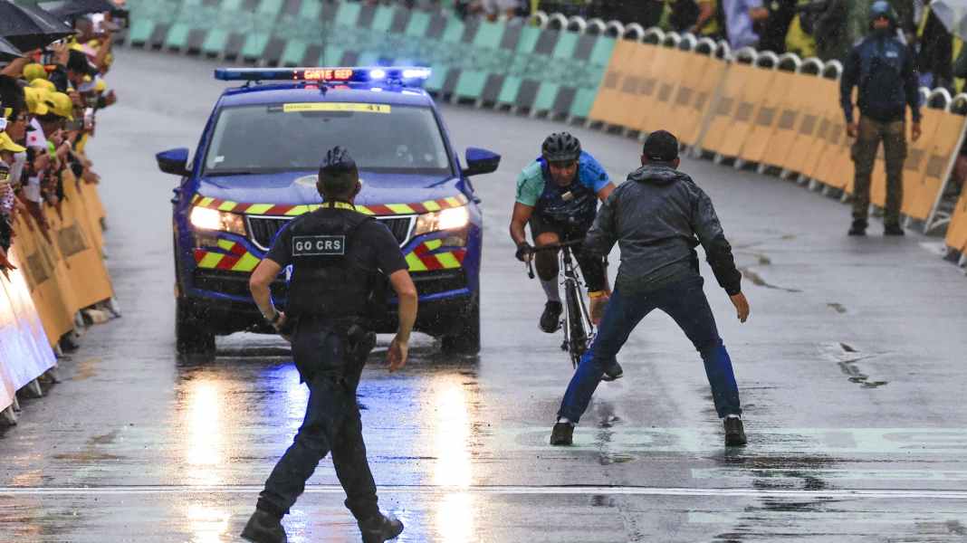 Tour de France - Störaktion bei Tour: Mann zu Bewährungsstrafe verurteilt
