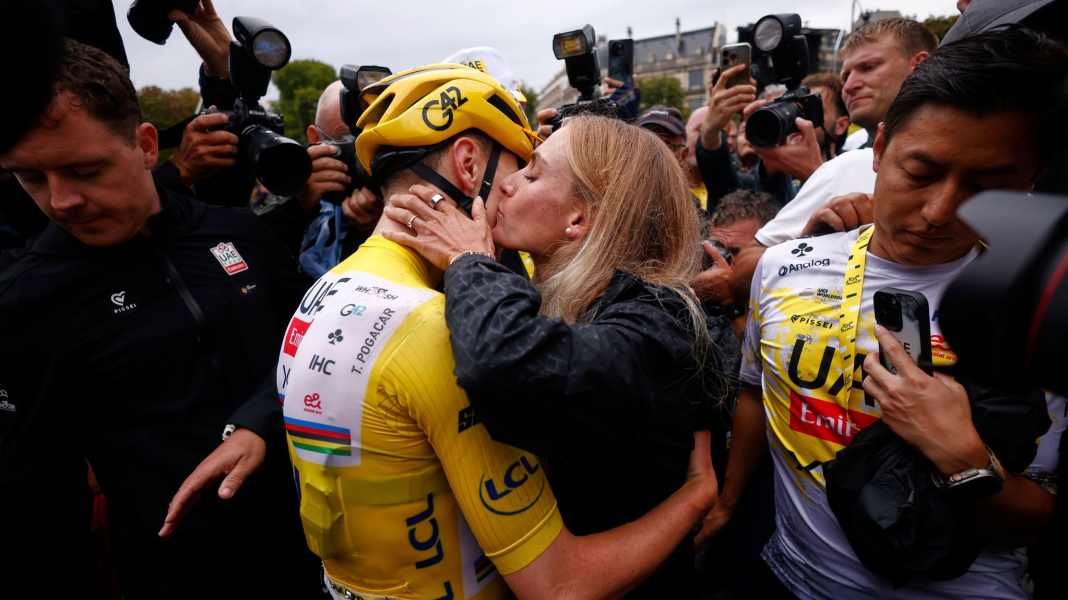 "Great moment": Lipowitz finishes third in the Tour - Pogacar wins