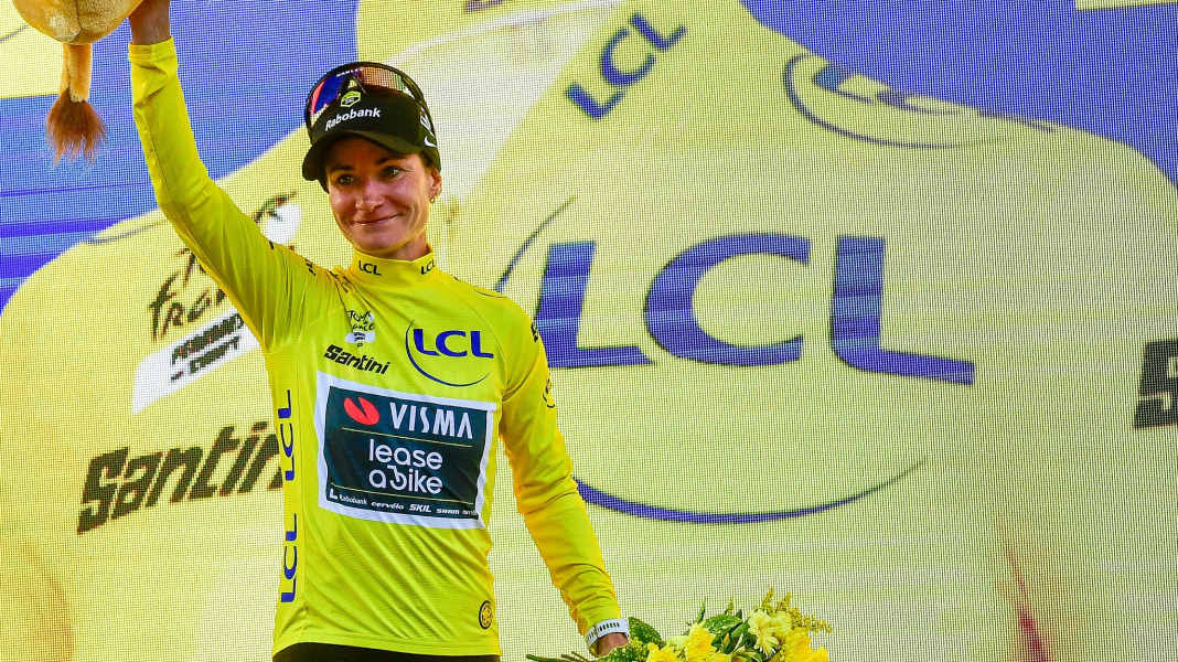 Vos reclaims Tour yellow jersey - Lippert fifth