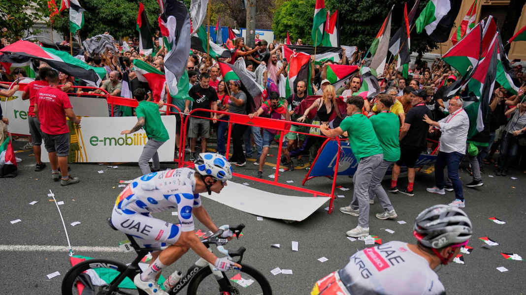 Nach Vuelta-Eklat: Kritik an propalästinensischen Protesten