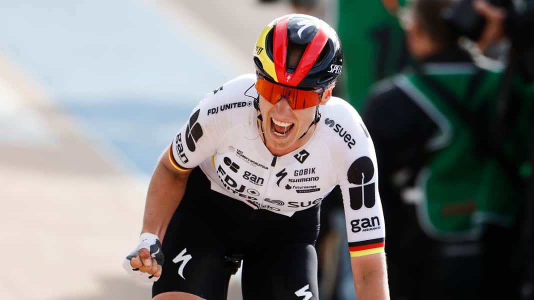 "Un rêve" : la championne allemande Koch remporte Paris-Roubaix