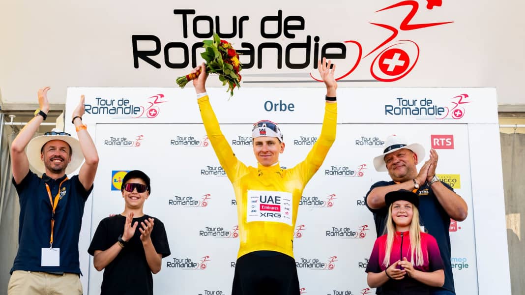 Tour de Romandie : Pogacar défend le maillot jaune