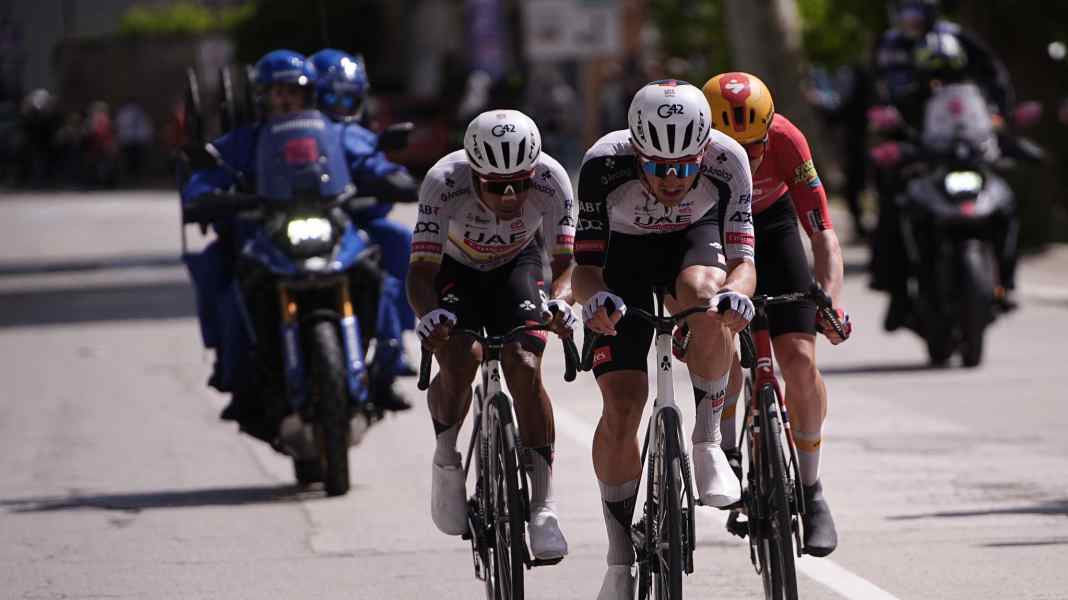 Narvaez holt Giro-Etappe - Schreckmoment für Vingegaard