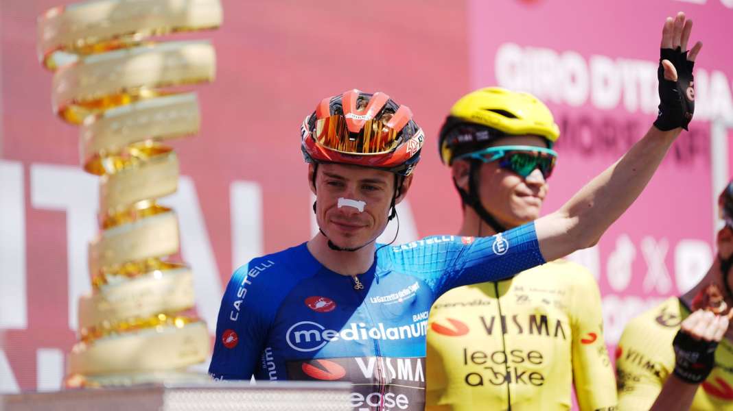 Giro: Favorit Vingegaard nähert sich dem Rosa Trikot