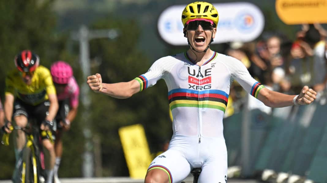 Pogacar wins, takes the yellow jersey and thanks del Toro