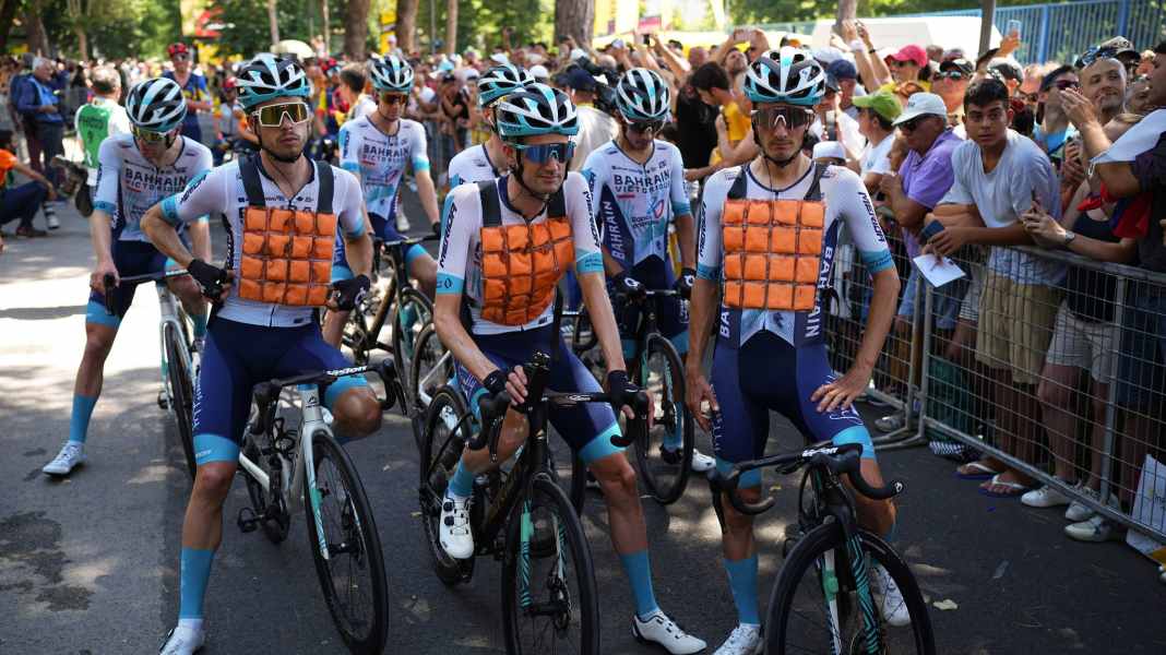 Tour de France: Das machen Radprofis gegen die Hitze