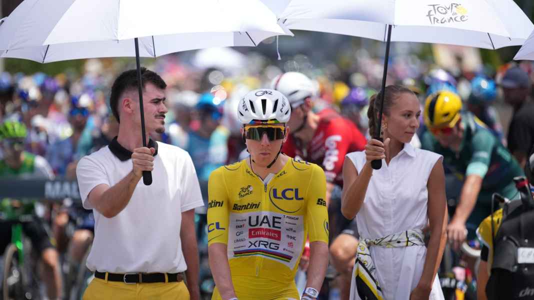 Tour de France - Nach Hitze-Etappe: Pogacar würde Rennkalender ändern