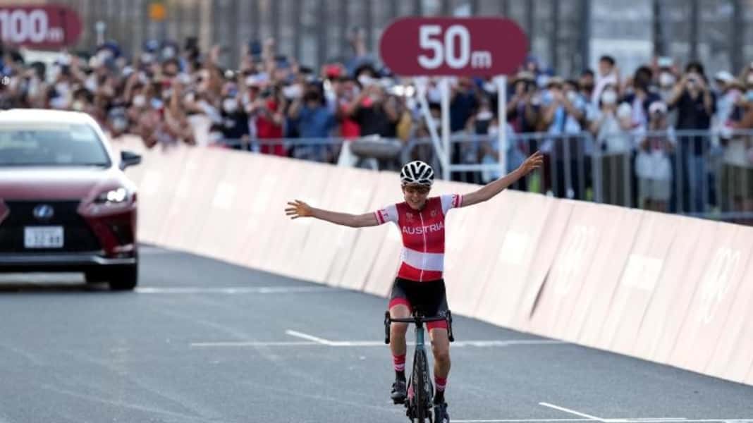 L'Autrichienne Kiesenhofer entre dans l'histoire du cyclisme