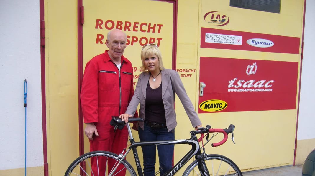 RTL telethon: Michaela Schaffrath's racing bike up for auction
