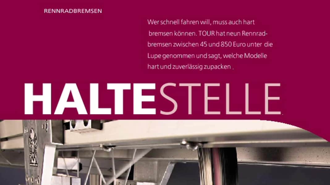 Rennradbremsen