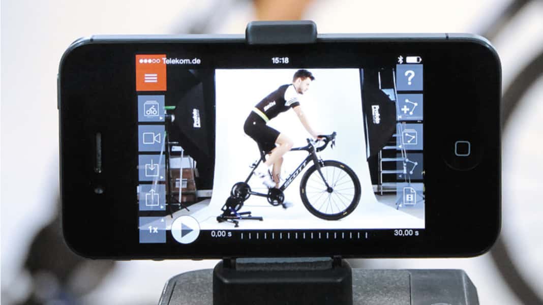 Bike-Fitting fait maison - Une position assise optimale sur le vélo grâce à des applications techniques