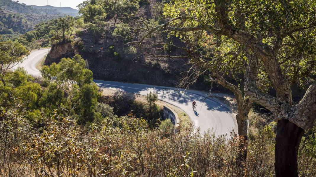 Reise nach Süd-Portugal: vier Rennradtouren an der Algarve - Rennradtouren im bergigen Hinterland der Algarve