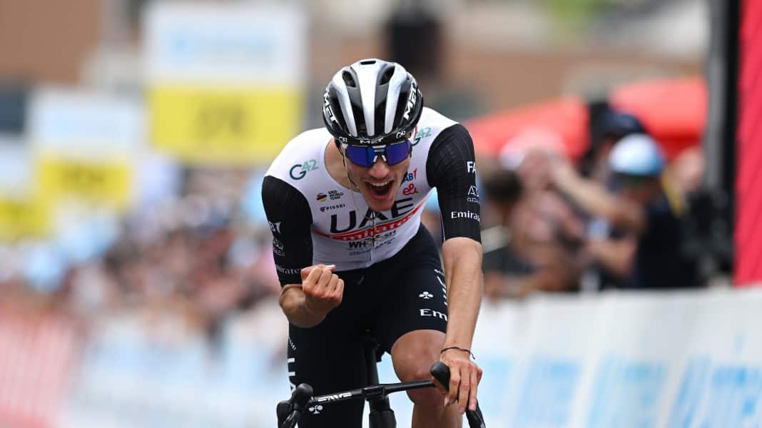 Tour de Suisse: Ayuso wins stage 5 - Gall has to give up yellow
