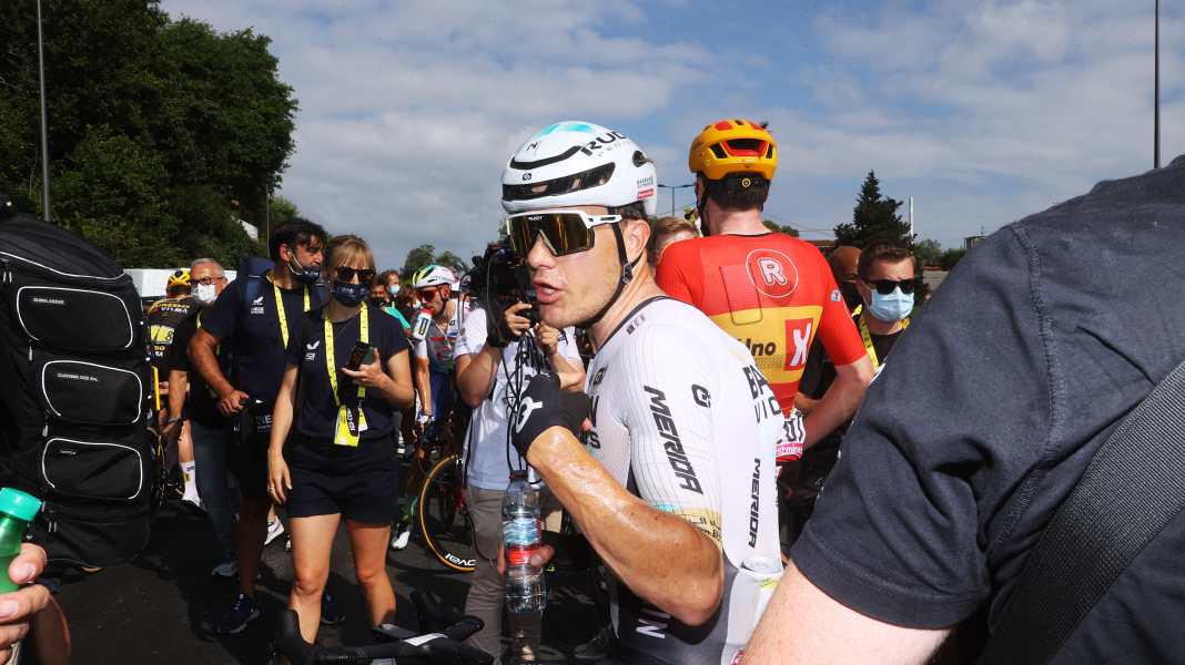 Comments on stage 3: "For a few seconds I thought I could win"