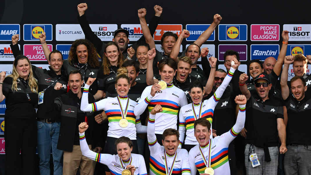 Championnats du monde de cyclisme 2023 : Bronze pour l'Allemagne dans le relais mixte, la Suisse défend sa médaille d'or