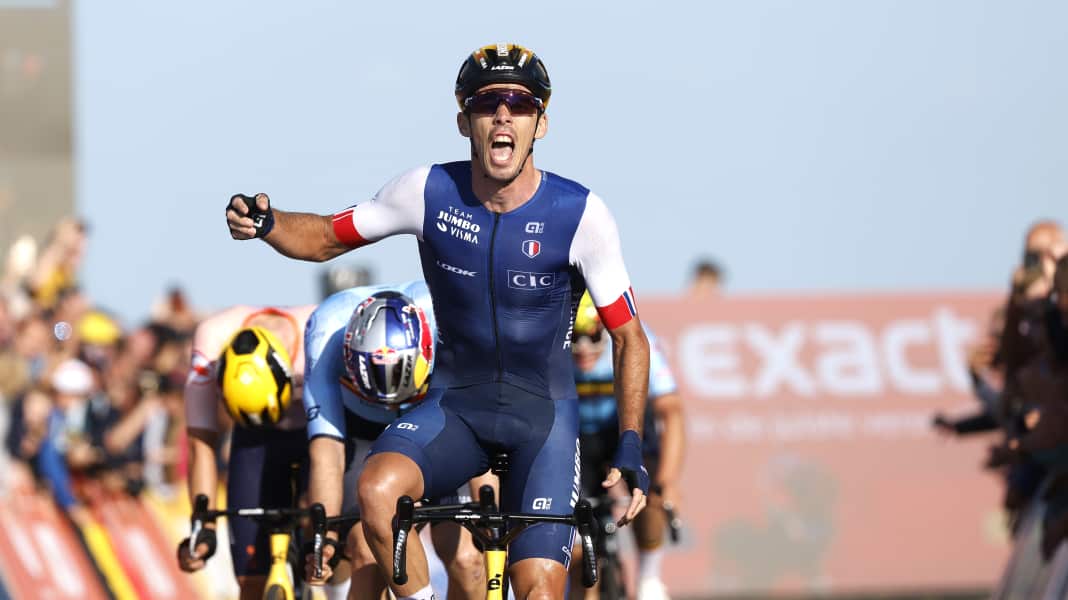 Championnats d'Europe de cyclisme 2023 : Laporte repousse la dernière attaque de van Aert et devient champion d'Europe
