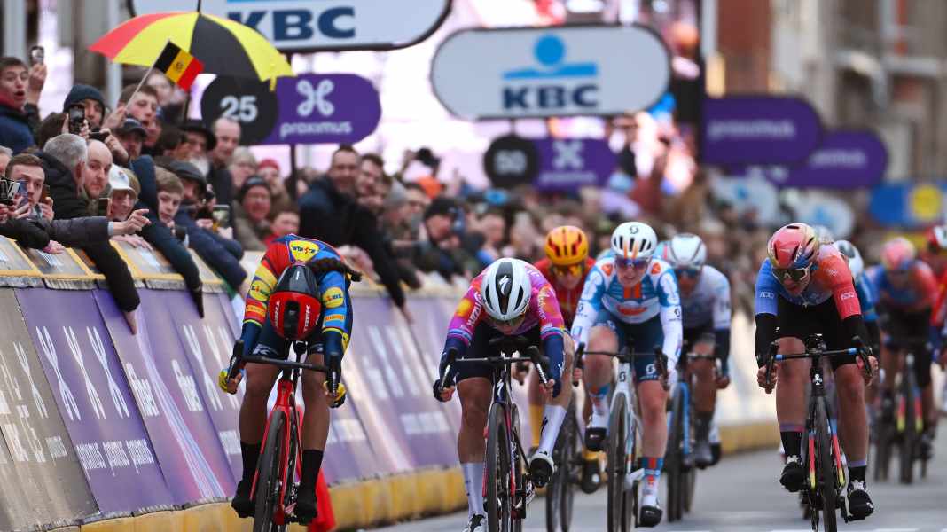 Gent-Wevelgem 2024: Wiebes schlägt Balsamo im Fotofinish